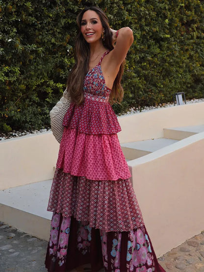 Darla™ Long and Colorful Dress