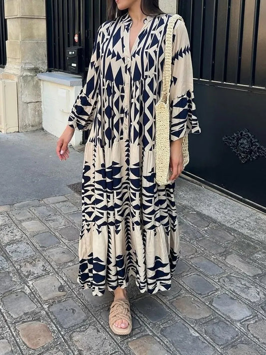 Lorena™ Elegant and Loose-Fitting Dress