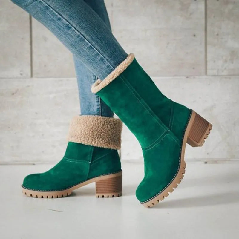 Winter Heeled Boots | Aura™