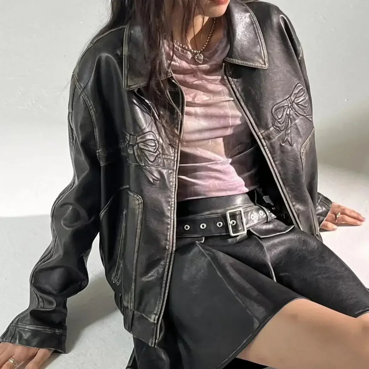 Taylor: Oversized Bow Jacket