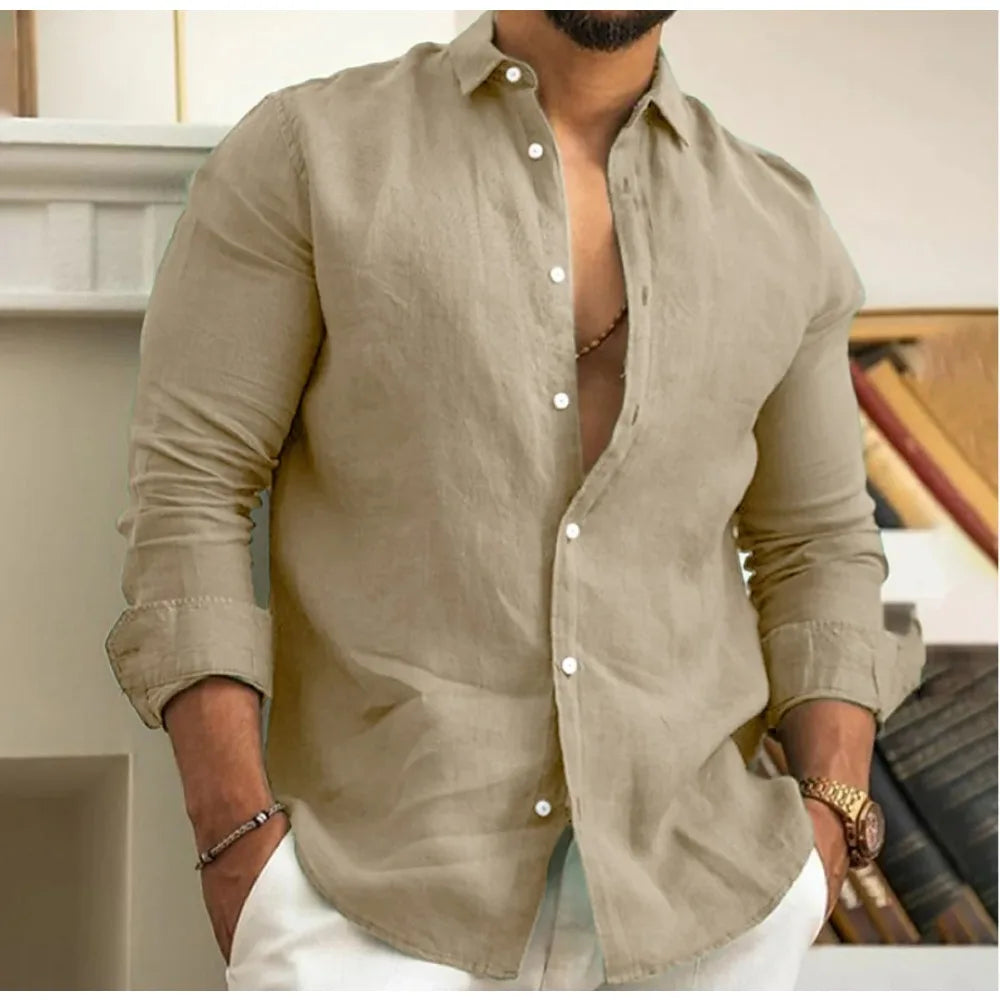 Ronnie – Airy Linen Shirt