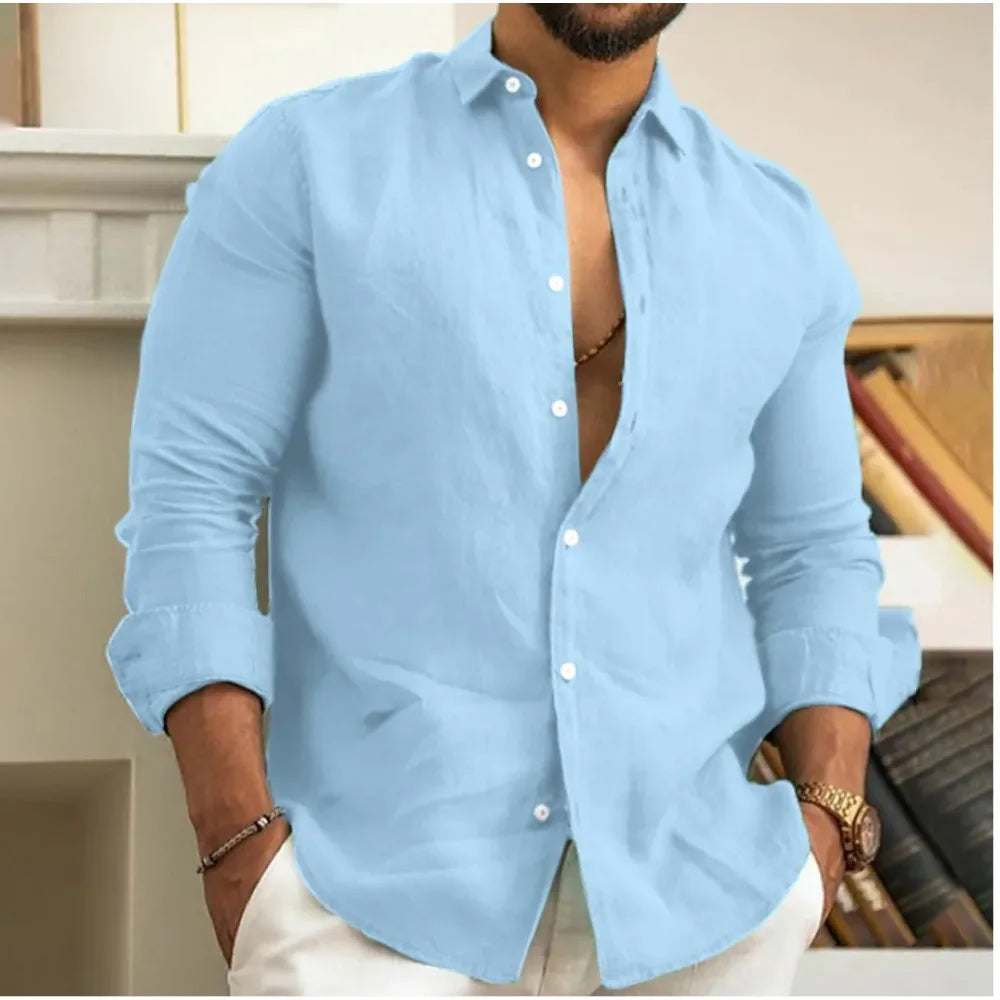 Ronnie – Airy Linen Shirt