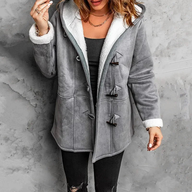 Hazel - Hooded Coat