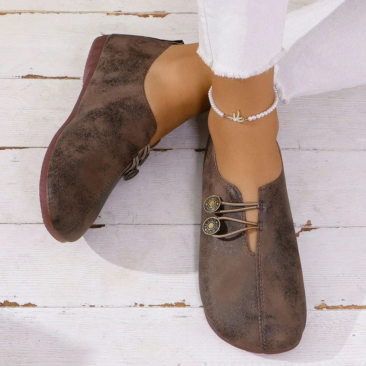 Barefoot Design Leather Shoes | Serra™️