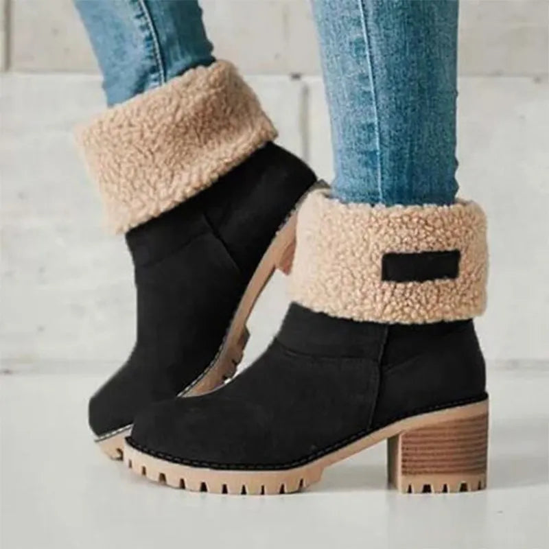 Winter Heeled Boots | Aura™