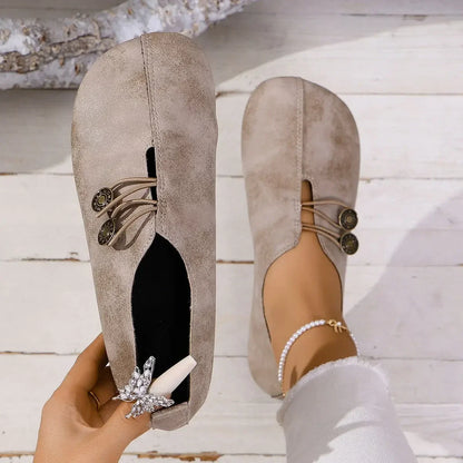Barefoot Design Leather Shoes | Serra™️