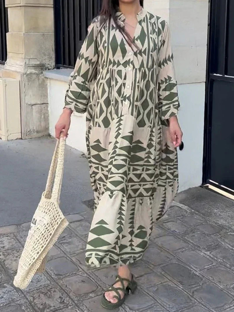 Lorena™ Elegant and Loose-Fitting Dress