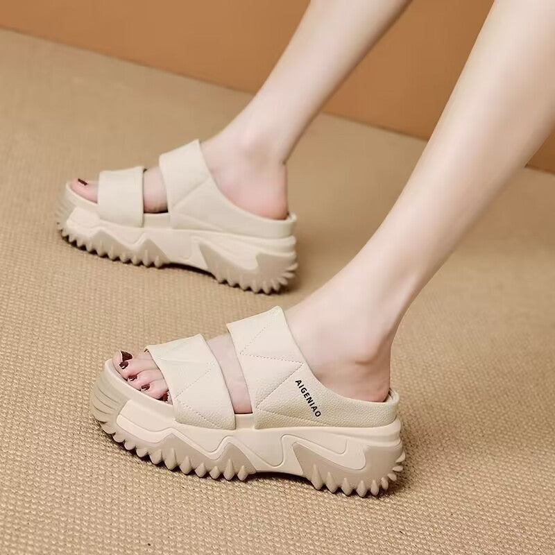 Versatile platform sneakers