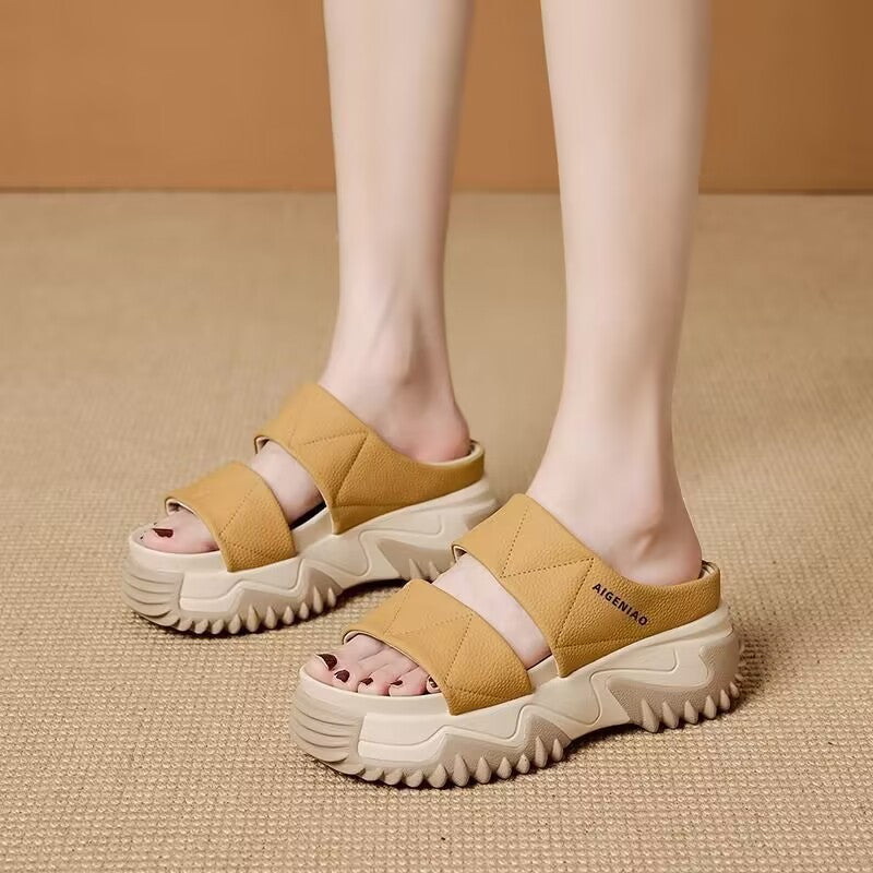 Versatile platform sneakers