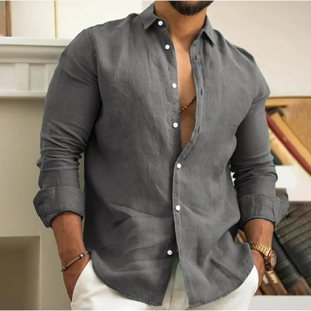 Ronnie – Airy Linen Shirt