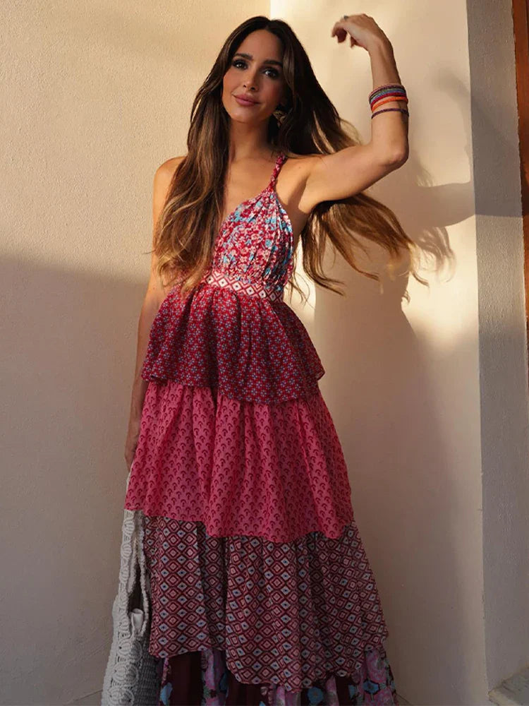 Darla™ Long and Colorful Dress