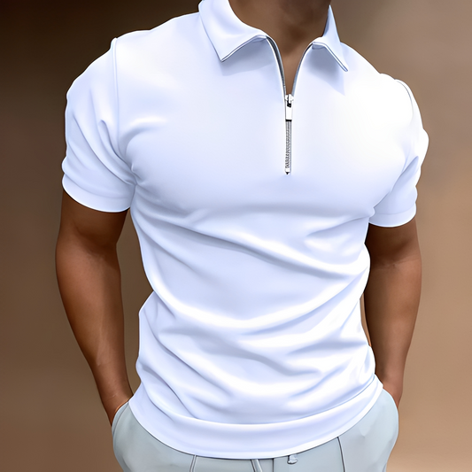 Bronny - Men's classic half-zip shirt