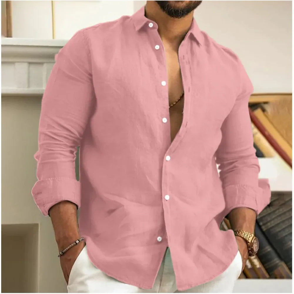 Ronnie – Airy Linen Shirt