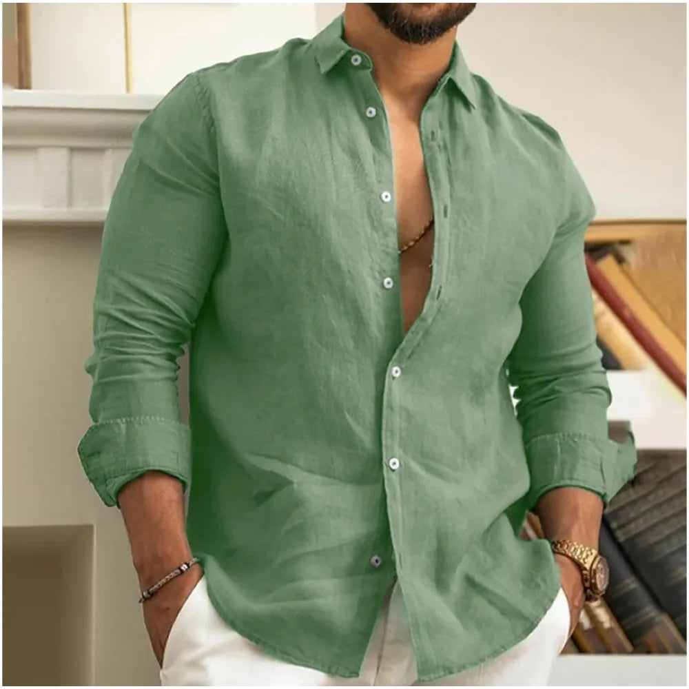 Ronnie – Airy Linen Shirt