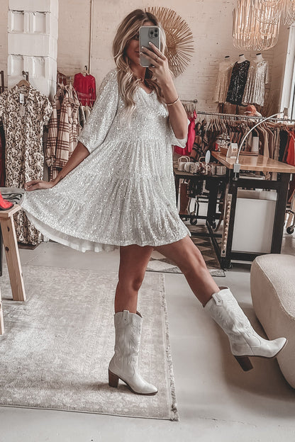 Antonella™ Glamorous Sequin Dress