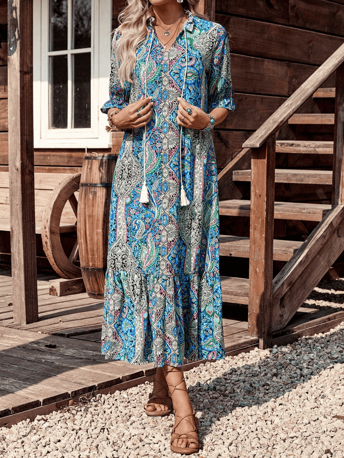 Bohemian Dress - Roxana