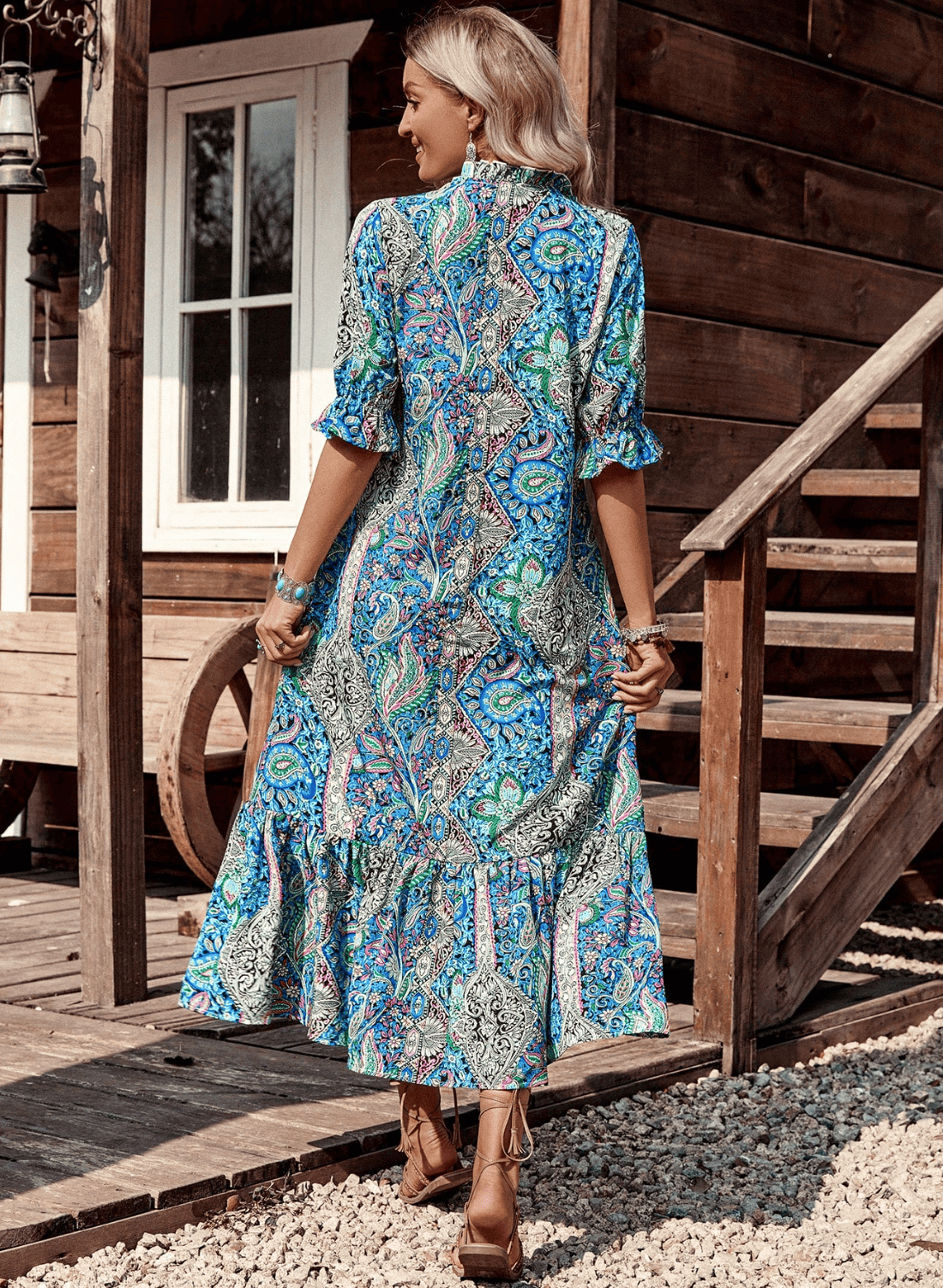 Bohemian Dress - Roxana