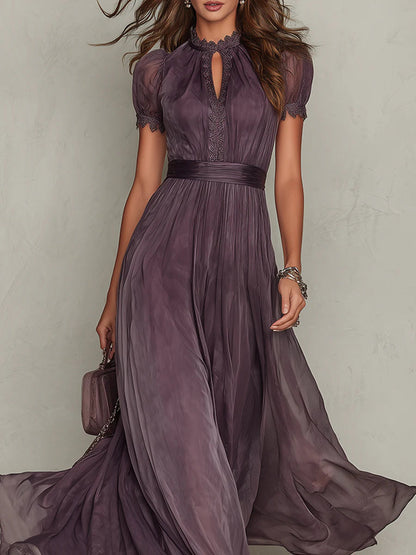 Julia | Maxi dress with waist trim