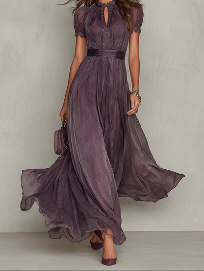 Julia | Maxi dress with waist trim