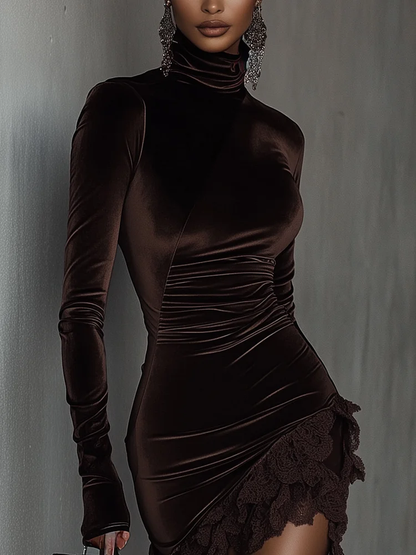 High-neck dress I Atlas