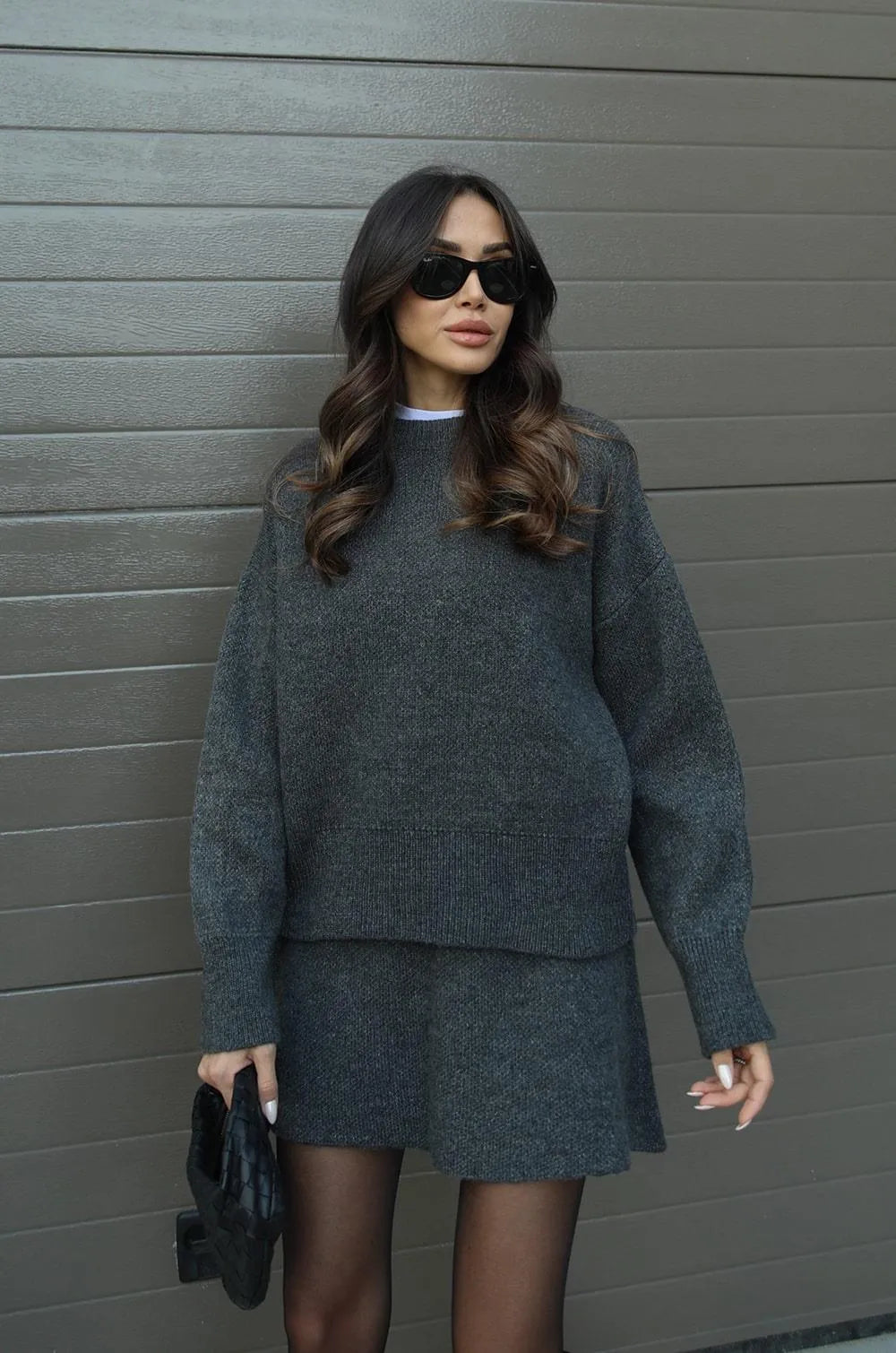 Helena - Knitted Skirt Set