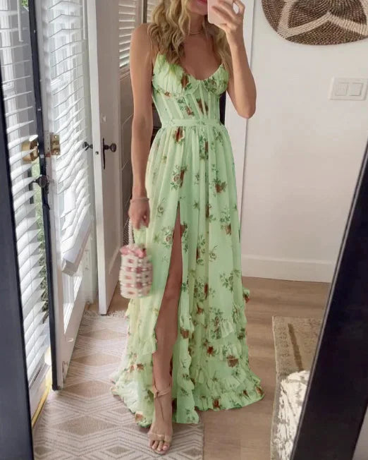 Scarlett | Romantic floral print dress