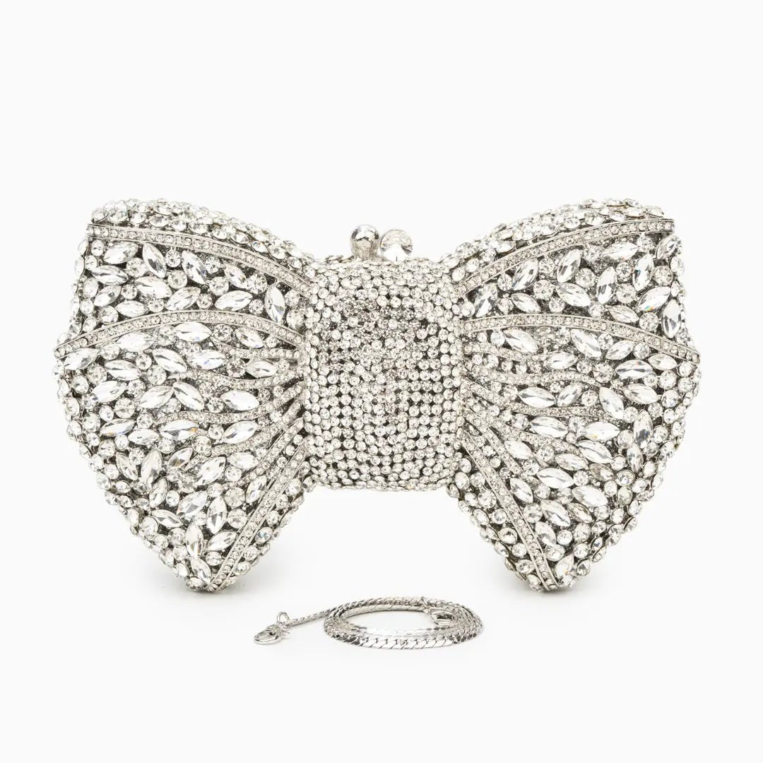 Silver Bow Clutch