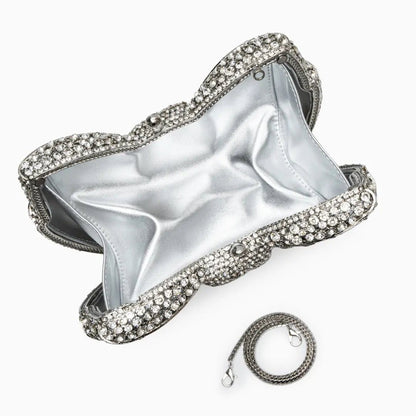 Silver Bow Clutch