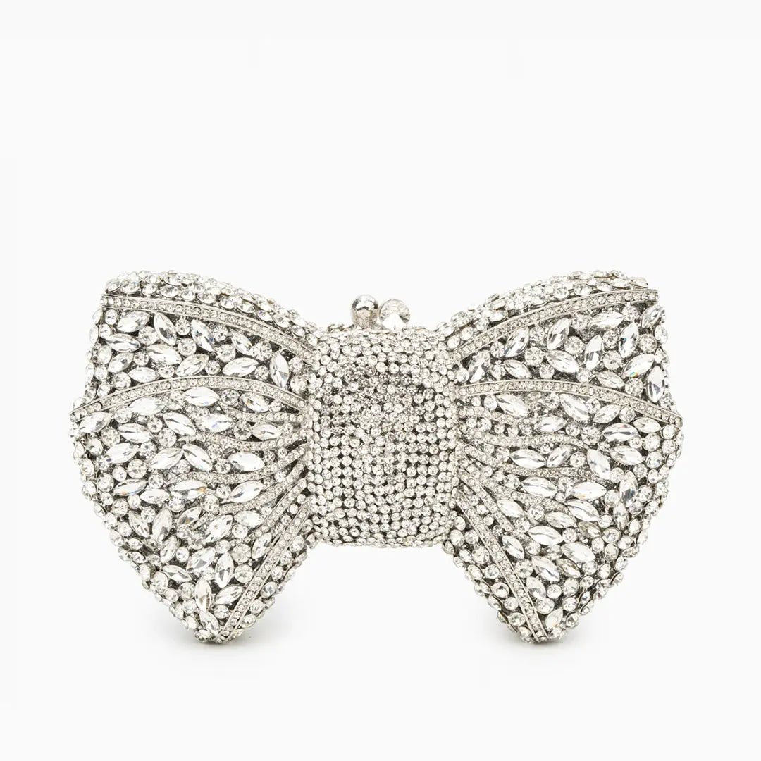 Silver Bow Clutch
