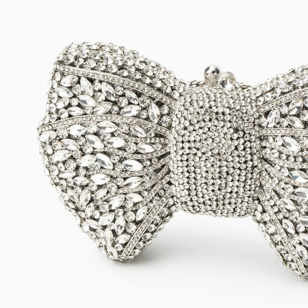 Silver Bow Clutch