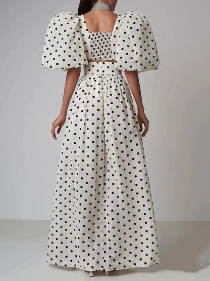 Dalia Set - Slit Skirt and Top