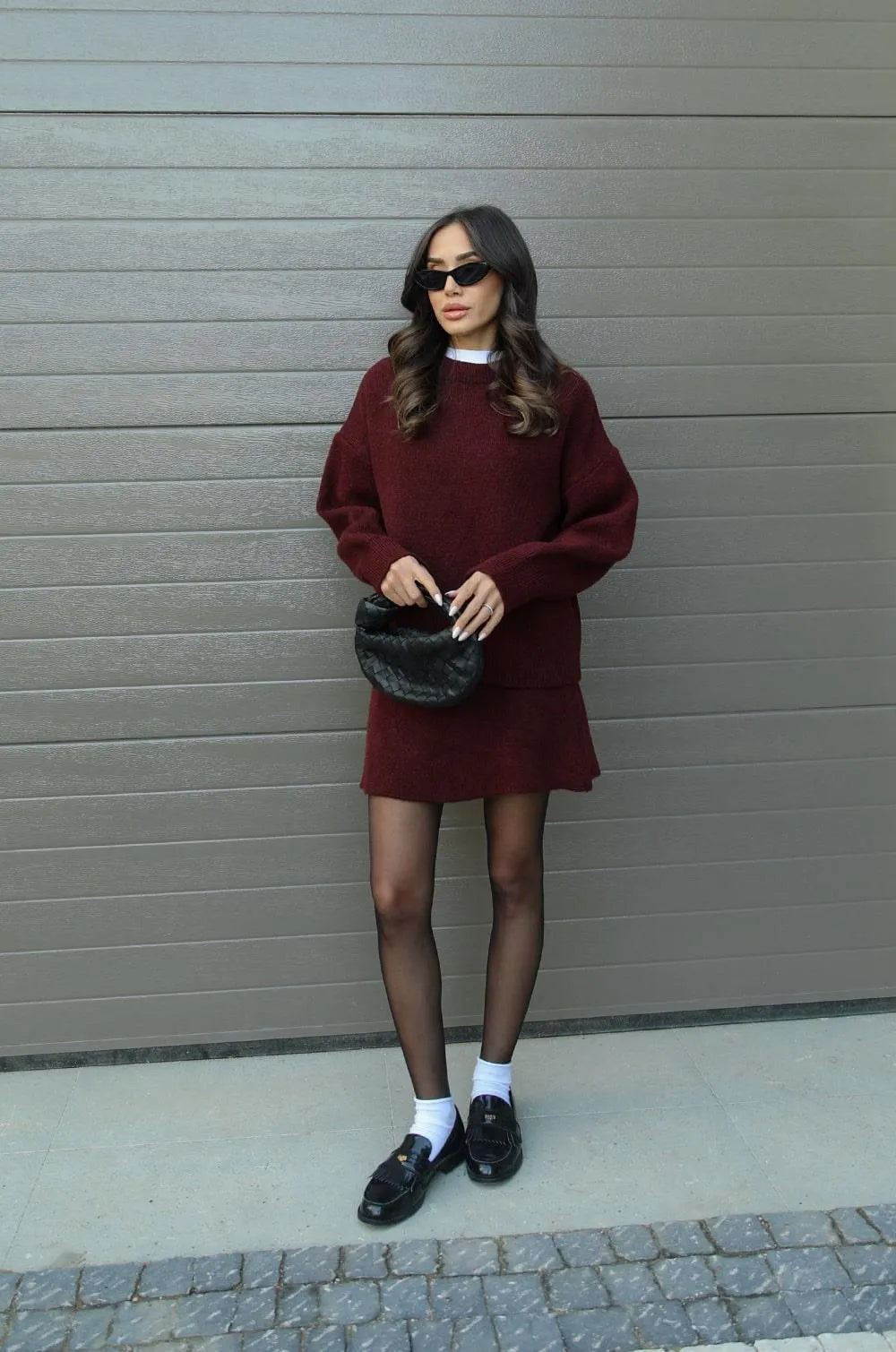 Helena - Knitted Skirt Set