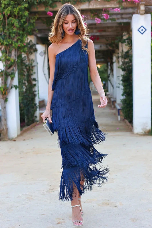 Zafiro™ Elegant Fringe Dress