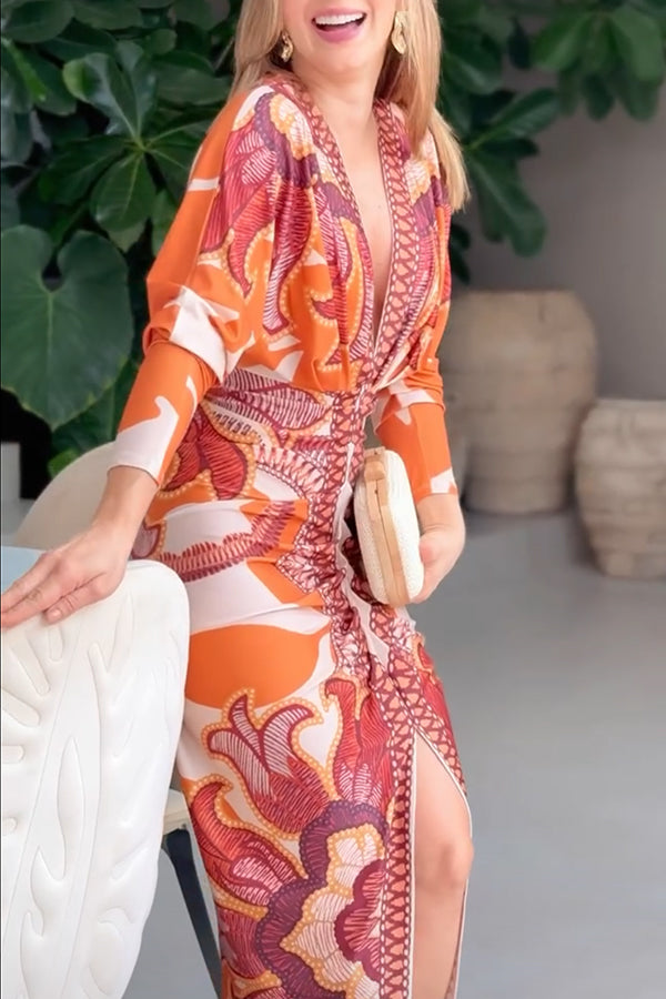Scarlett Dress | Long sleeve and midi length