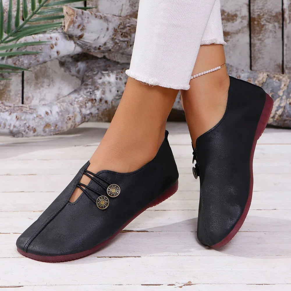 Barefoot Design Leather Shoes | Serra™️