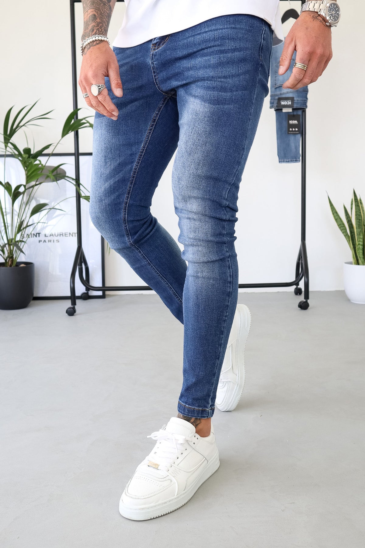 Laurencio Trousers - Blue