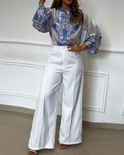Consuelo Set - Casual Two-Piece Print