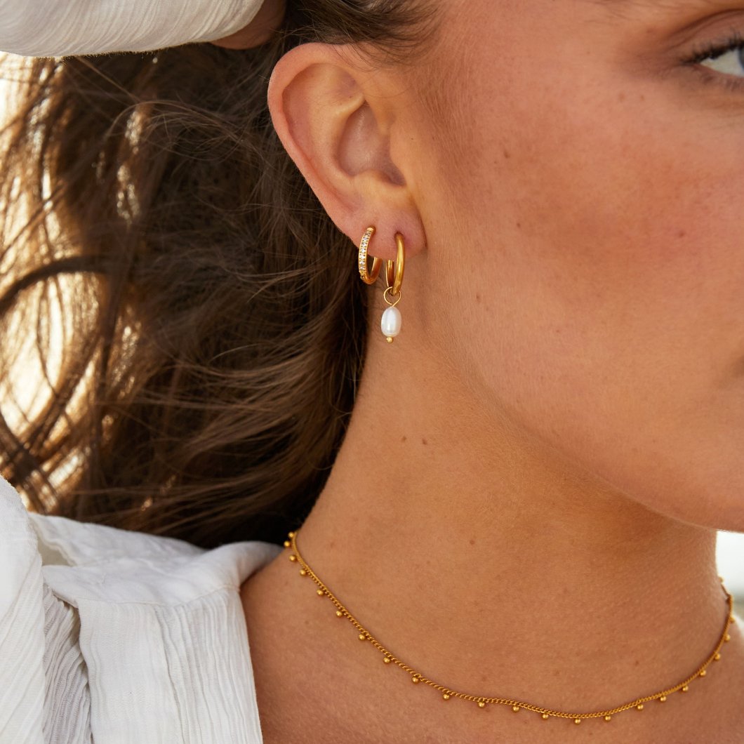 Éternité Hoop Earrings