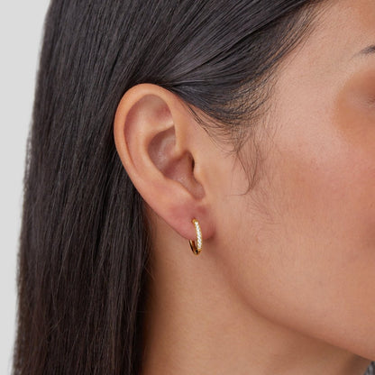 Éternité Hoop Earrings