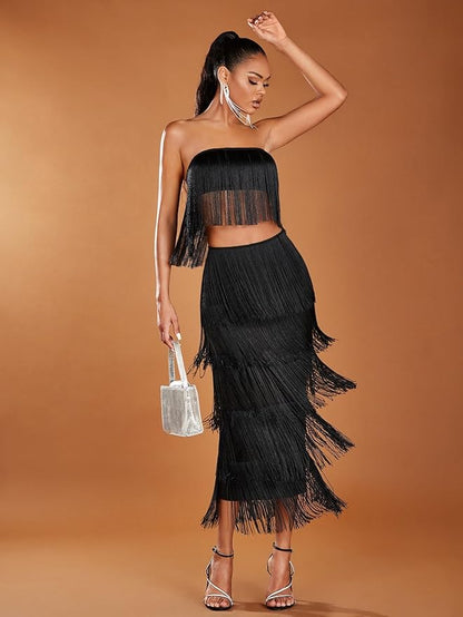 Alexia Skirt - High-waisted skirt with zipper