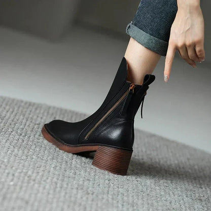 Sierra | Leather ankle boots
