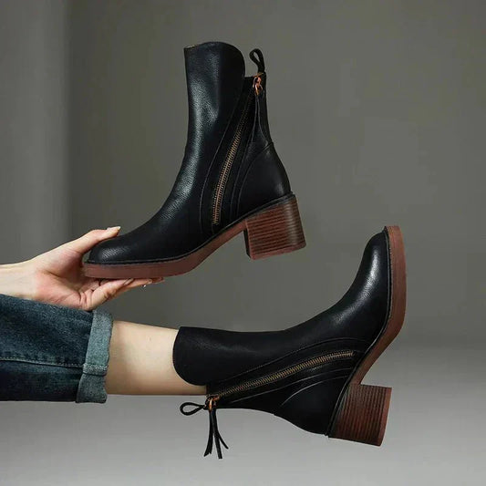 Sierra | Leather ankle boots