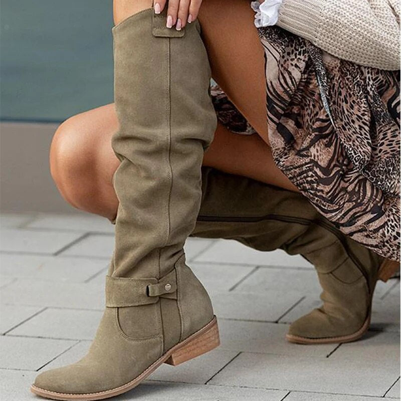 Suede High Boots | Enna™