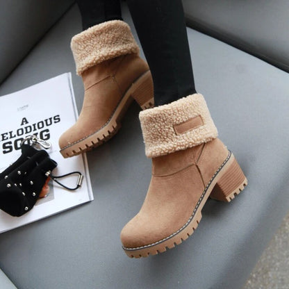 Winter Heeled Boots | Aura™