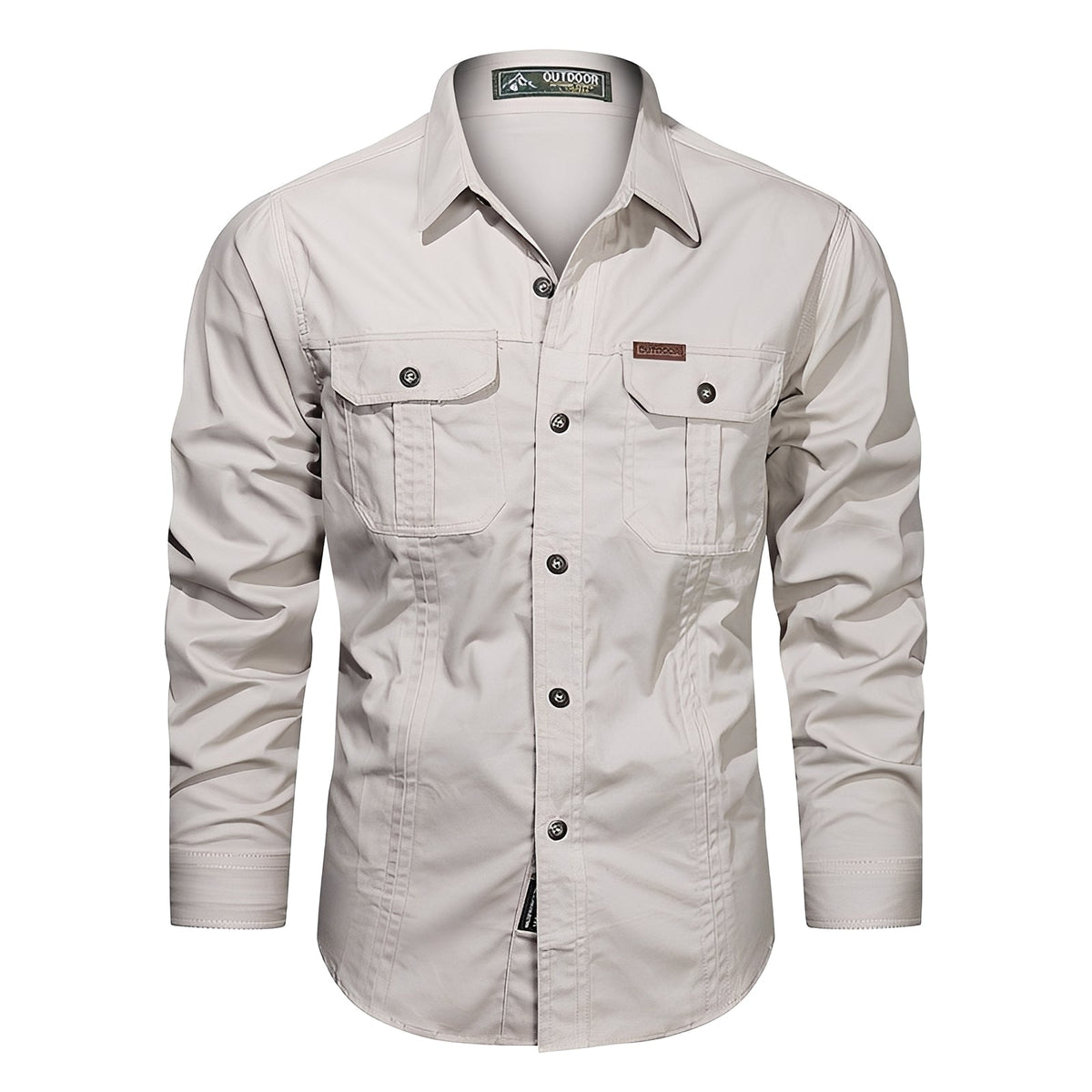 Gabriel – Men's Cargo Shirt with Practical Pockets