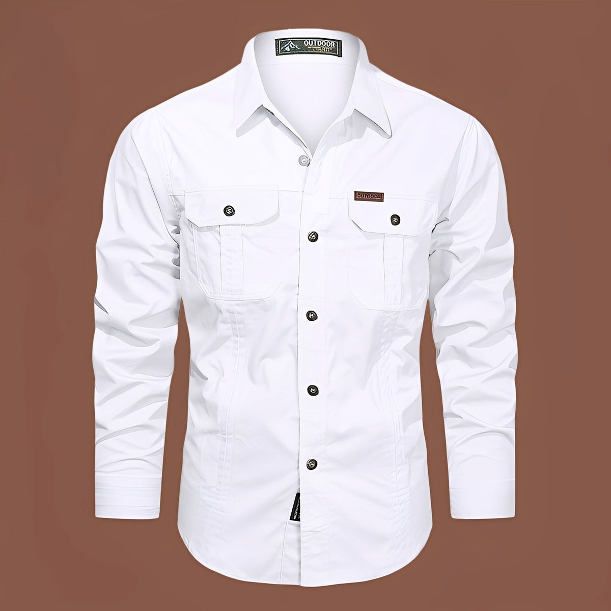 Gabriel – Men's Cargo Shirt with Practical Pockets