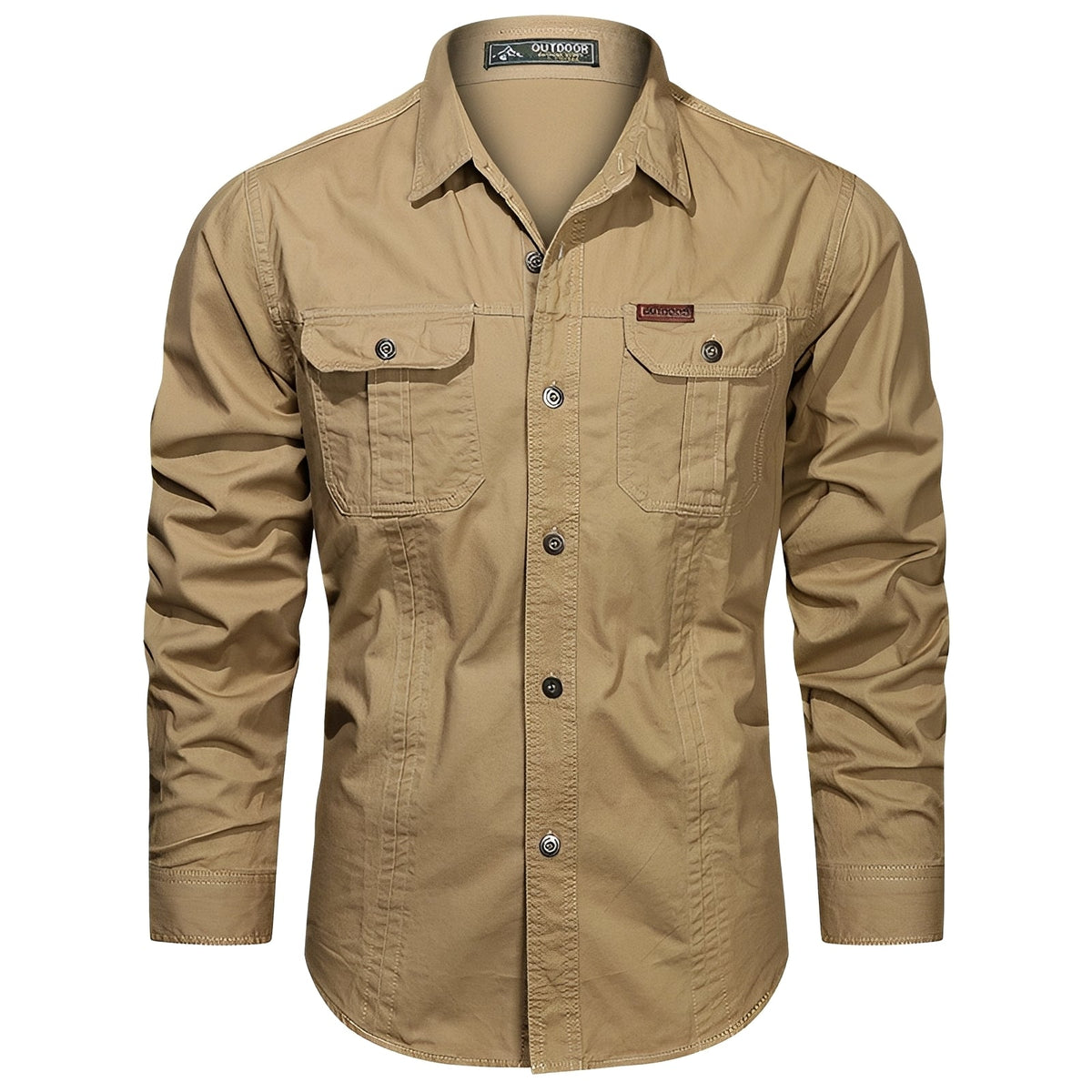 Gabriel – Men's Cargo Shirt with Practical Pockets
