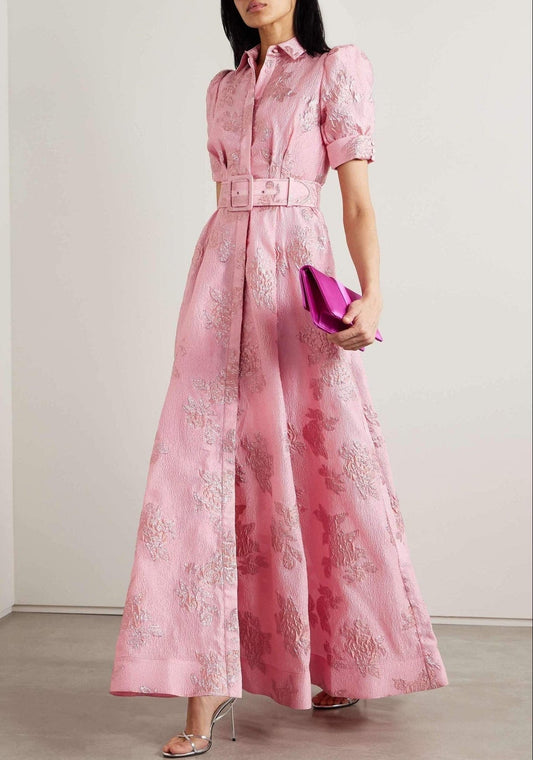 Aria | Short puff sleeve dress