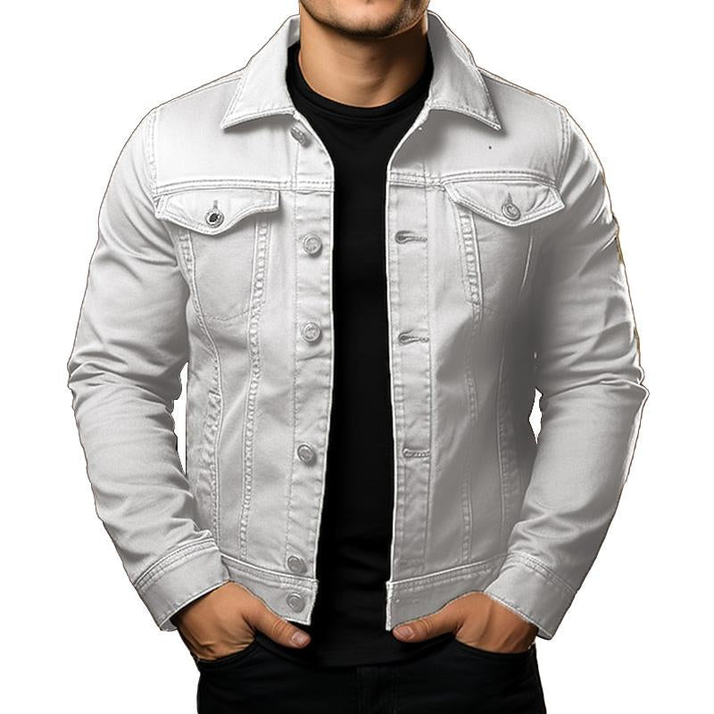 Stylish and practical men's cargo jacket, ideal for autumn and spring