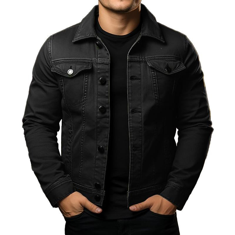 Stylish and practical men's cargo jacket, ideal for autumn and spring